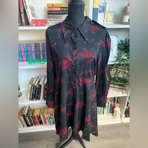 KILLSTAR Pandora Shirt Dress / NWT